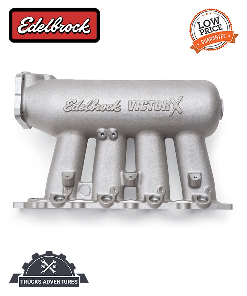 Coletor de admissão Edelbrock 4764 Victor Series X compatível com Civic Civic del Sol Integra - Imagem 1 de 2