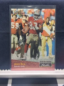 Jerry Rice 1993 Pinnacle Score Select Gridiron Skills #7 of 10 49ers #65656 - Picture 1 of 2