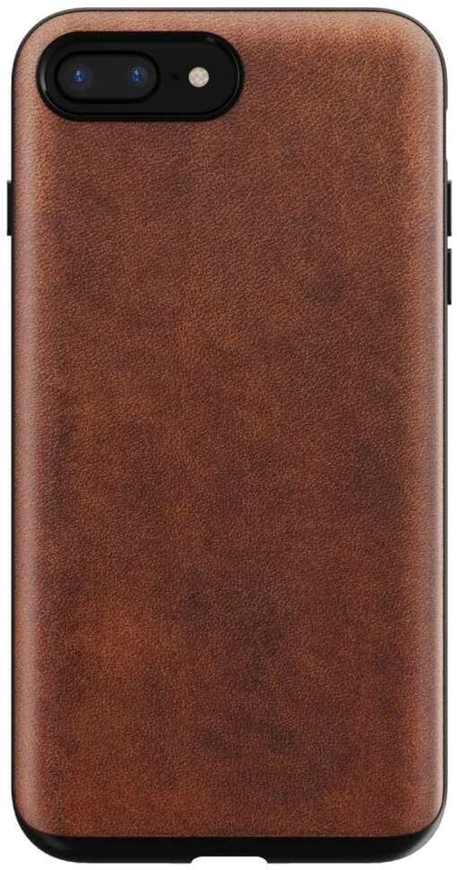 Nomad NM21LR0R00 Robusta Custodia in Pelle per iPhone 8 Plus/7 Plus – Marrone - Immagine 1 di 1
