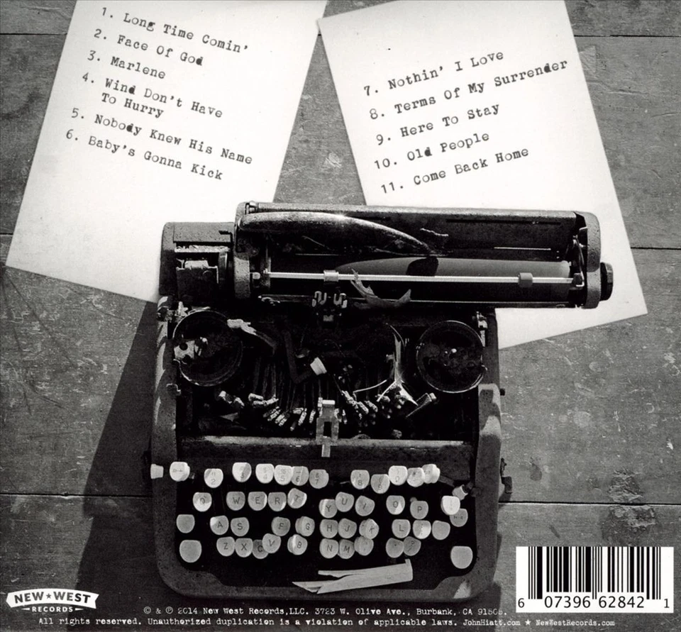 JOHN HIATT - TERMS OF MY SURRENDER [DIGIPAK] NEW CD - Image 1 of 1