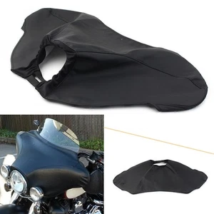 Motorbike Leather Fairing Cover Fit 1996-2013 2012 2011 Harley   FLHT FLHX Trike - Picture 1 of 12