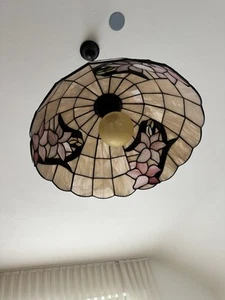 Tiffany Stil Deckenlampe. - Bild 1 von 2