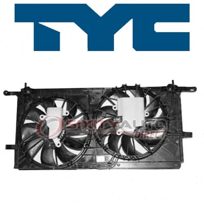 TYC Dual Radiator & Condenser Fan Assembly for 2001-2004 Pontiac Montana zt Foto 1 de 4