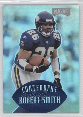 1997 Playoff Contenders Blue Robert Smith #82 - Image 1 of 2