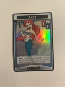 Kingdom Hearts TCG Base Set Ariel Holo Foil 77/91 SR Super Rare - Picture 1 of 3