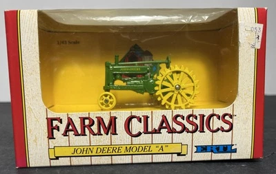 ERTL Farm Classics John Deere Model "A" Diecast #5598 New In Box - Image 1 of 4