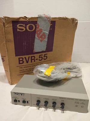 Sony BVR-55 TBC Remote Control Unit New In Box A-8 - Image 1 of 4