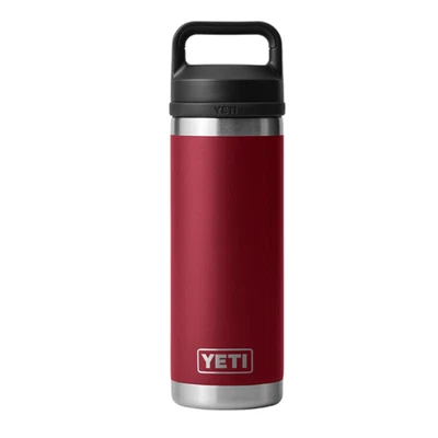 YETI Rambler 18 oz Bottle, Leakproof, Vacuum Insulated, Stainless Steel with Chu