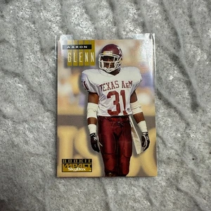 1994 Skybox Impact Rookie Card Aaron Glenn #284 Texas A&M Aggies RC - Picture 1 of 8