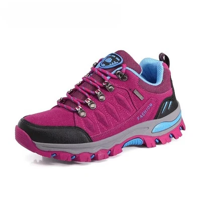 Women Hiking Shoes Outdoor Trekking Sports Camping Boots Non-slip Waterproof - Image 1 of 4