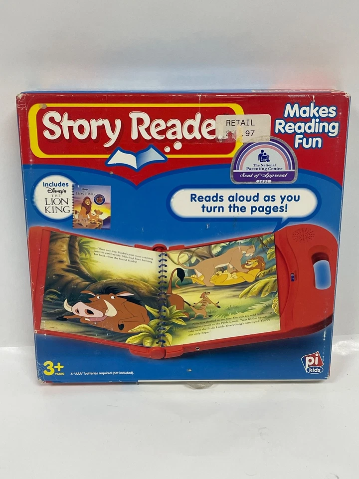 NEW Story Reader with Disney the Lion King Book Makes Reading Fun - Image 1 of 4