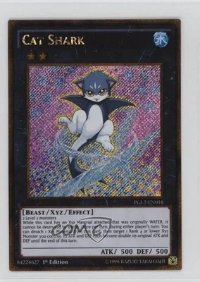 Cat Shark 1st Ed. YuGiOh Premium Gold: Return of the Gold #PGL2-EN016 - Image 1 of 2