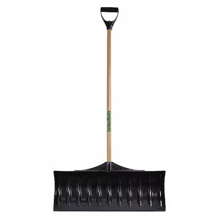 Snow Shovel W/ 30 In W Blade, 42 In L Poly/Wood Handle W/ D Grip Handle, - Image 1 of 1
