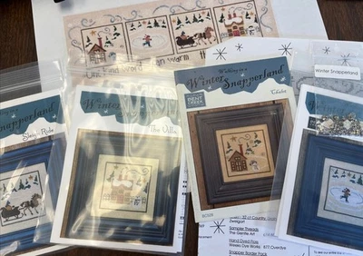 Serie Bent Creek Winter Snapperland - 4 libros más bordes y adornos Foto 1 de 4