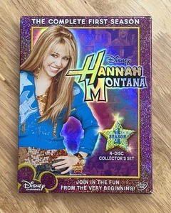 Hannah Montana - The Complete 1st First Season One (DVD, 3-disc set) Miley Cyrus - Picture 1 of 3