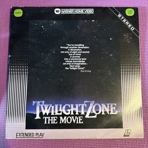 TWILIGHT ZONE THE MOVIE Laserdisc 1983 Warner Bros Steven Spielberg Horror - Bild 1 von 3