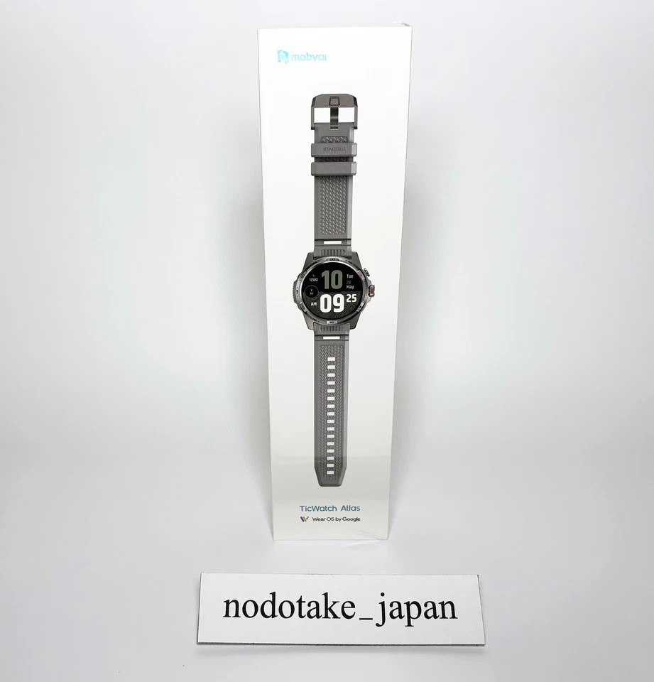 Mobvoi Ticwatch Atlas Smartwatch Wear OS by Google Android Gray - Image 1 of 4