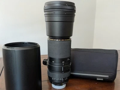 Tamron SP AF 200-500mm f/5-6.3 Di LD (IF) Telephoto Zoom Lens for Nikon F + Hood - Image 1 of 4