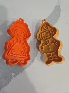 Cortadores de galletas vintage Hallmark Pilgrim años 70 - Imagen 1 de 5