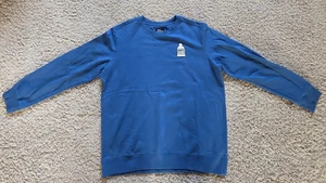 Askov Finlayson Sudadera Mujer XL Azul Raglán Cuello Redondo Algodón Orgánico - Imagen 1 de 6