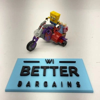 MINT Mega Bloks SpongeBob SquarePants Bike Racer Playset - Image 1 of 4