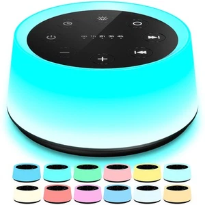 Sound Machine and White Noise Machine with 30 Soothing Sounds with 12 Colors ... - Bild 1 von 7