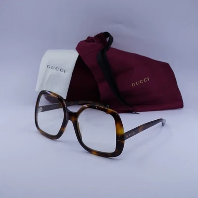 Gafas de sol Gucci GG0625S 001 Habana/transparentes 58-21-145 nuevas auténticas Foto 1 de 4