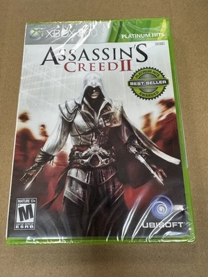 Assassin's Creed II 2 Platinum Hits Microsoft Xbox 360 Brand New Factory Sealed - Image 1 of 3
