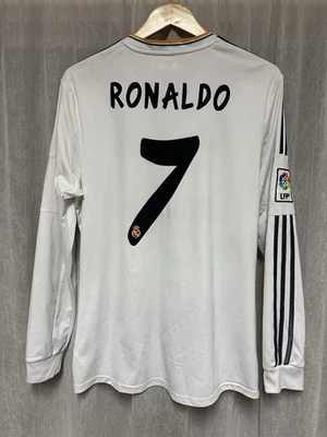 Camiseta de fútbol 2013 Real Madrid Cristiano Ronaldo manga larga Foto 1 de 4