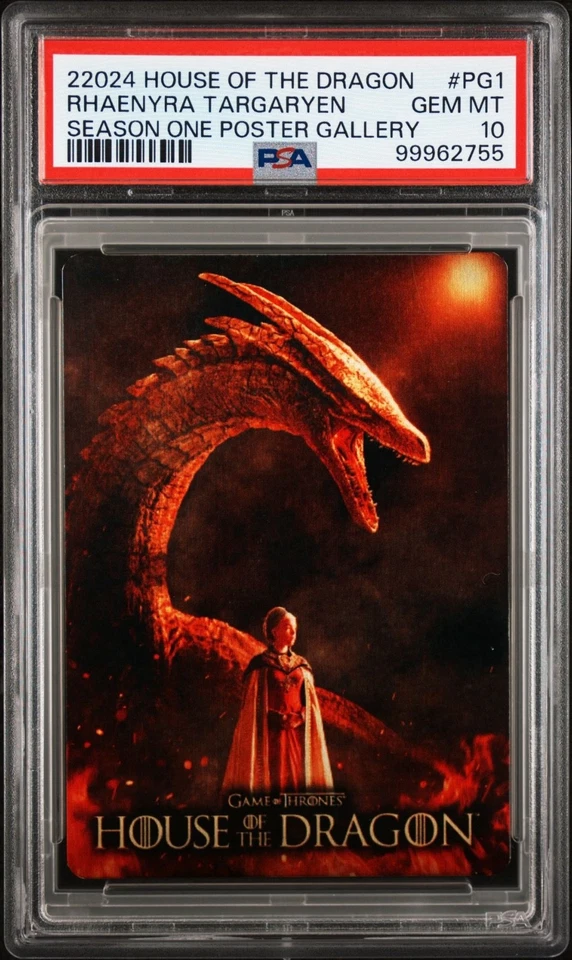 2024 House of the Dragon Season 1 Poster Gallery PG1 Rhaenyra Targaryen psa 10 - Image 1 of 1