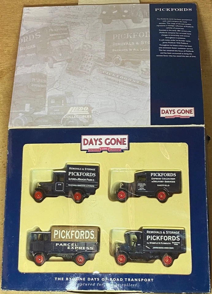 Days Gone Vintage LLedo Models Pickfords Collection Box Diecast Models PI 1004 - Image 1 of 4