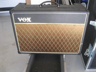 Watch Video-VOX AC15CC1X Classic Guitar Amplifier / Amp in Hard Travel Case - Image 1 of 4
