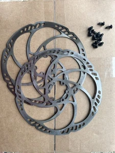 Magura Strom HC Disc Brake Rotor 203mm 6 Bolt - price per Pair incl bolts - Picture 1 of 9