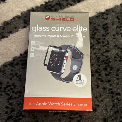 Invisible Shield Glass Curve Elite Apple Watch Series 3 42mm Screen Protector - Image 1 of 2