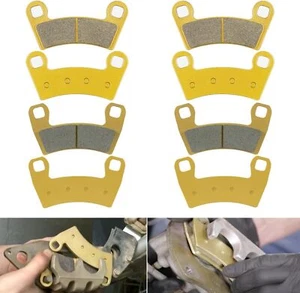 Front & Rear Parking Brake Pads For Polaris Razor RZR 570/800/900/1000 S 800 900 - Zdjęcie 1 z 7