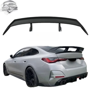58" Universal For Sedan Carbon Fiber Rear Trunk Lid Spoiler Wing Racing Style - Bild 1 von 19