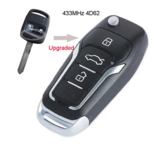 Upgraded Flip Remote Key 433MHz 4D62 for Subaru Impreza Forester Liberty 2000-03 - Picture 1 of 1
