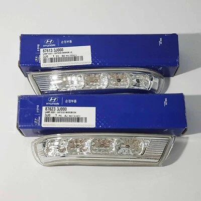 Genuine Outside Mirror Signal Lamp LH RH 2EA For HYUNDAI SANTA FE 2007-2012  - Image 1 of 4