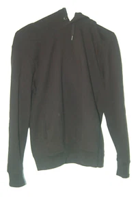 Uniqlo Black sweatshirt with hood, Cotton, Size XS EXCELLENT - Picture 1 of 3
