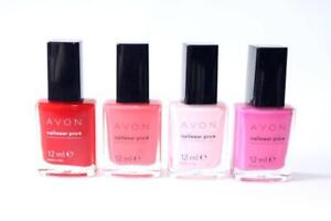 LOT OF 10 AVON NAILWEAR PRO+ NAIL POLISH ASSORTED - ALL DIFFERENT COLORS!