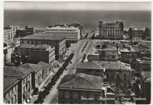 PESCARA - PANORAMA E CORSO UMBERTO - VIAGG. 1956 -21997- - Picture 1 of 1