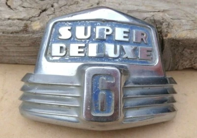 1946 1947 年 1948 年福特超级豪华帽刺绣原装 6 气缸 — 第 1/4 张图片