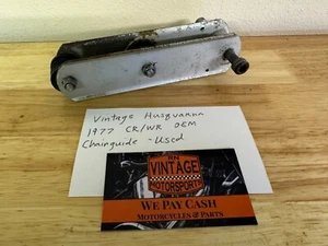 Vintage Husqvarna 1977 CR/WR OEM Chain Guide Nice Condition - Used - Picture 1 of 7