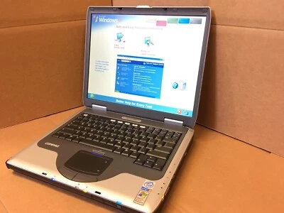  Compaq presario 2500 laptop P4 2.40GHz 256MB RAM 20GB HDD WINDOWS XP WIFI  - Image 1 of 4
