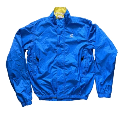 Chaqueta cortavientos vintage Cannondale para hombre clásica retro años 90 bicicleta de ciclismo talla Lg Foto 1 de 4