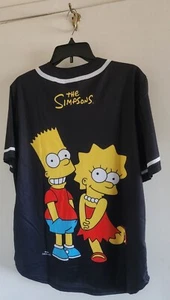 The Simpson Jersey Featuring Bart & Lisa (Medium) - Picture 1 of 2