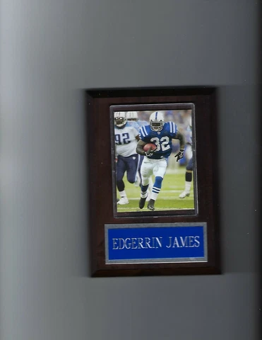 EDGERRIN JAMES PLAQUE INDIANAPOLIS COLTS FOOTBALL NFL Cover