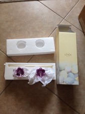 Lenox Occasions Easter Floral Glass Taper Candle Holder New