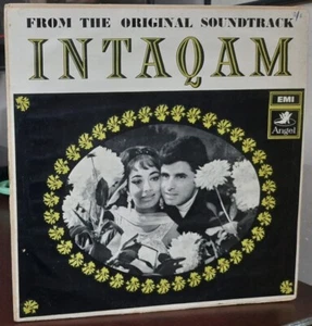 INTAQAM 1st Pressing Angel Bollywood Indian Laxmikant OST Vinyl LP - Picture 1 of 3