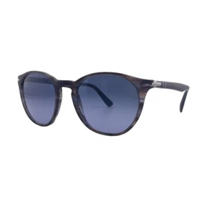 Persol PO3152S Striped Blue Men's Sunglasses 52mm 20mm 145mm - 1155/Q8 - Picture 1 of 7